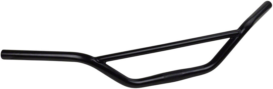 Velo Orange Klunker Handlebar 45° Back 76mm Rise 24.4mm Clamp Blk Steel Cruiser