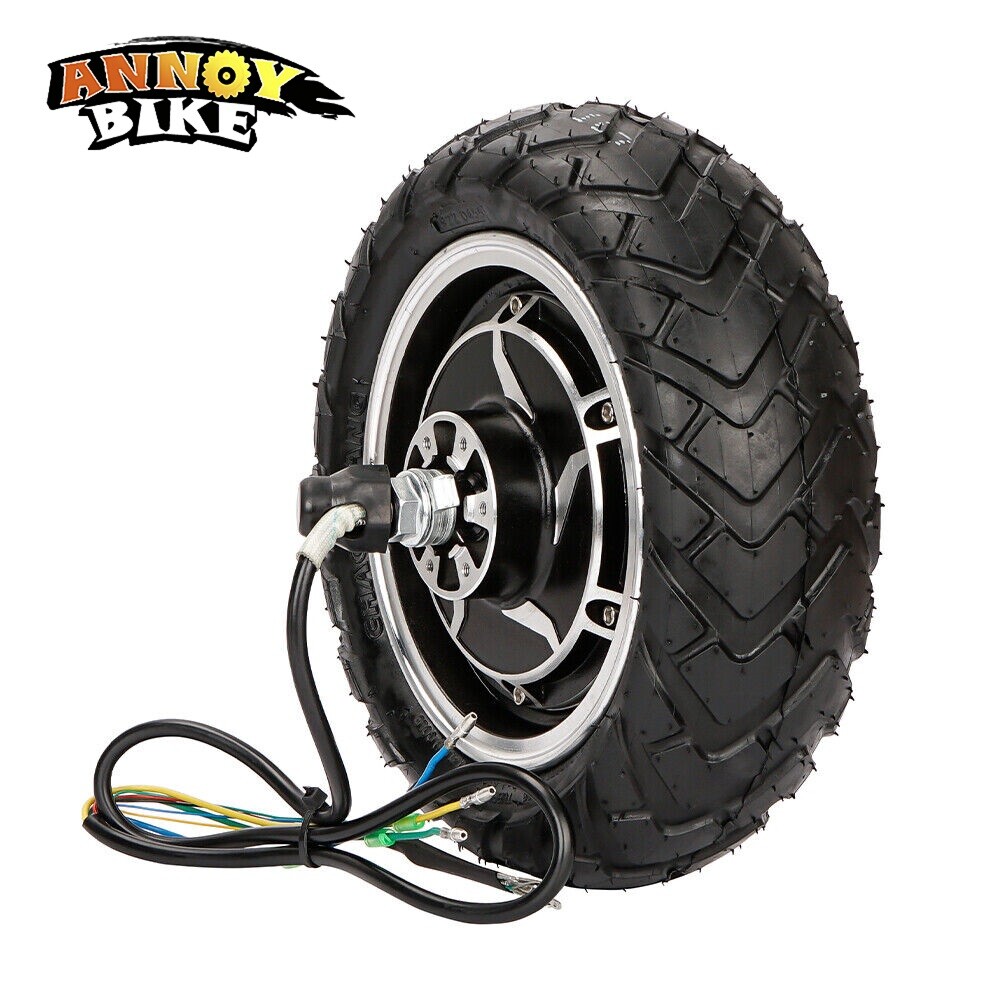 10 inch Hub Motor ebike Scooter 48V1200W Brushless Gearless Hall Electric Motor