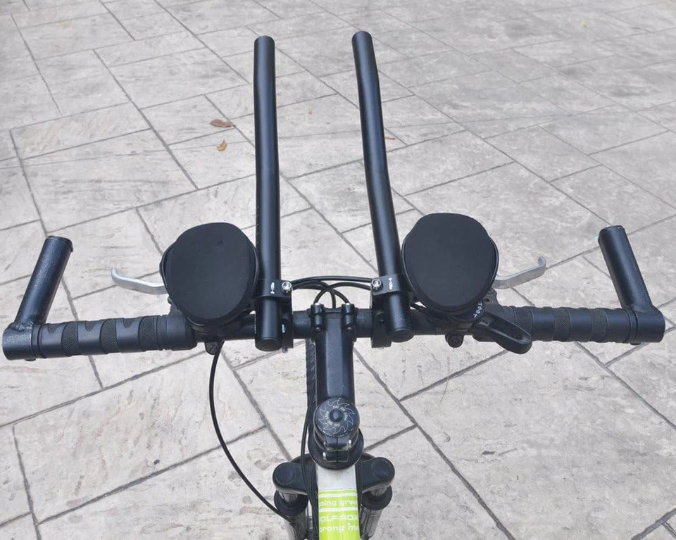 Bike Rest Handlebar TT Bar 31.8mm Cycling Triathlon Aero Bar for Road Bike or Mo