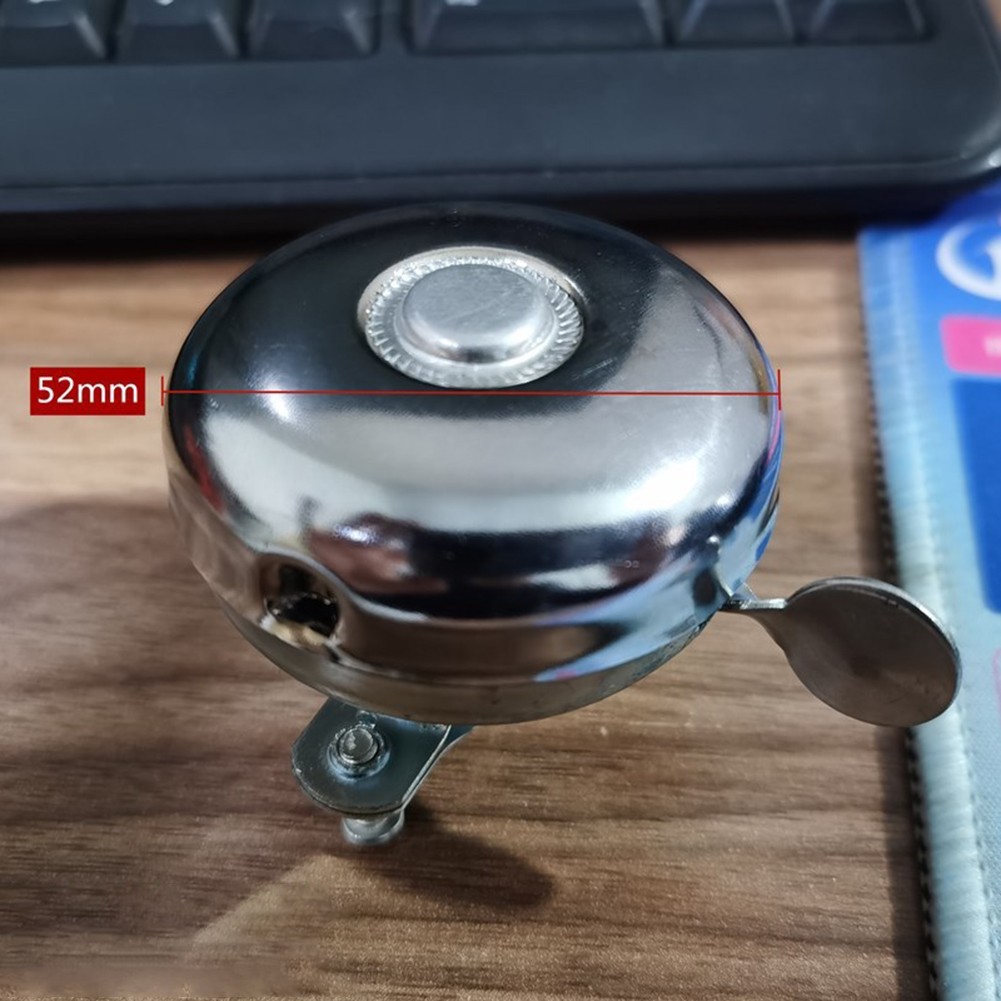 Bike Approx 5.2cm Dia Retro Design for Folding Road E-Bikes Silver Black
