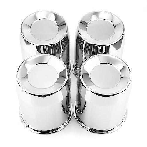 4PCS 5.15″ 130mm Push Through Center 5.15″ Center Hole, 6.46″ Height Chrome