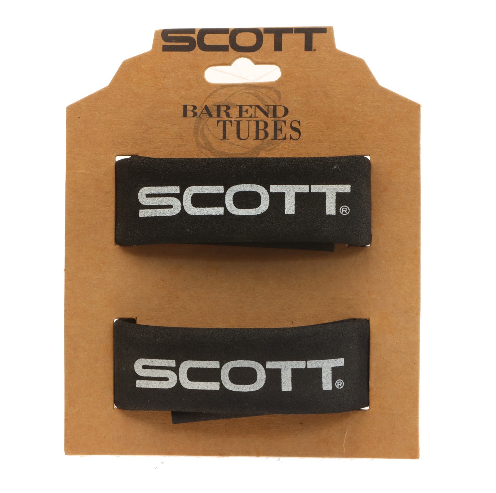 Scott Bar End Grip Tubes 12″/ 305mm Pair Barend Covers Black NEW NOS