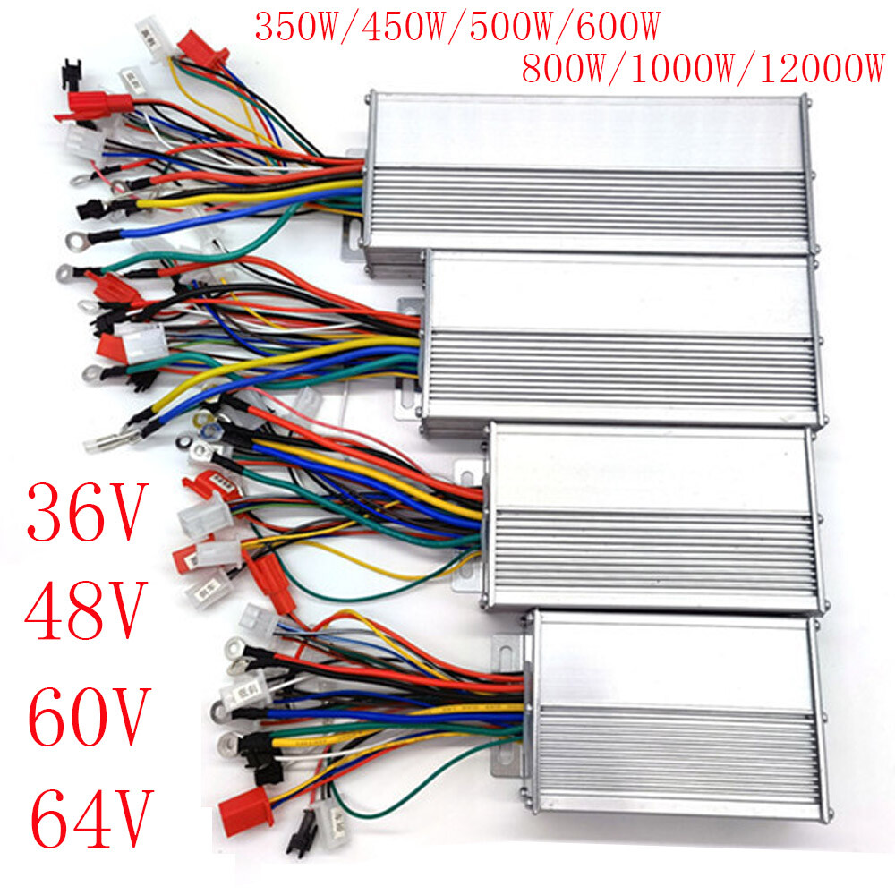 36/48/60/64V 350/450W Electric Bike Brushless Motor Controller DC E-Scooter Part