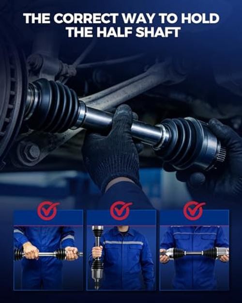 Front CV AXLE Fit for 2005-2010 Jeep Grand Cherokee, 2006-2010 66-3417 66-3418