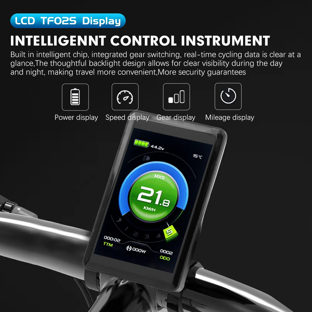 E-bike Controller 36V 48V 52V 26A Waterproof Sinewave Controller 500W 750W