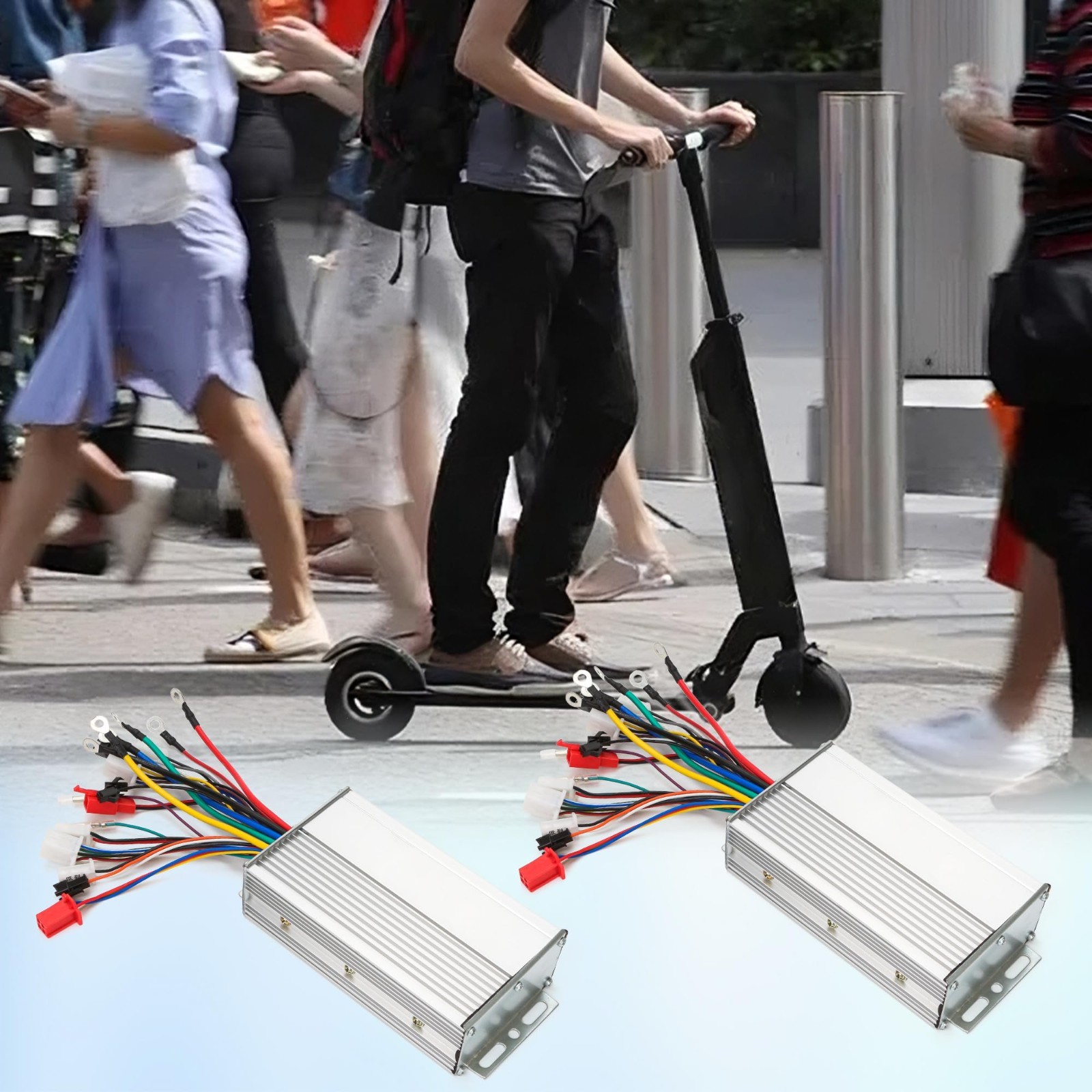 Universal Dual Mode 12-Tube Brushless Motor Speed Controller 48V 60V 72V 1000W 1