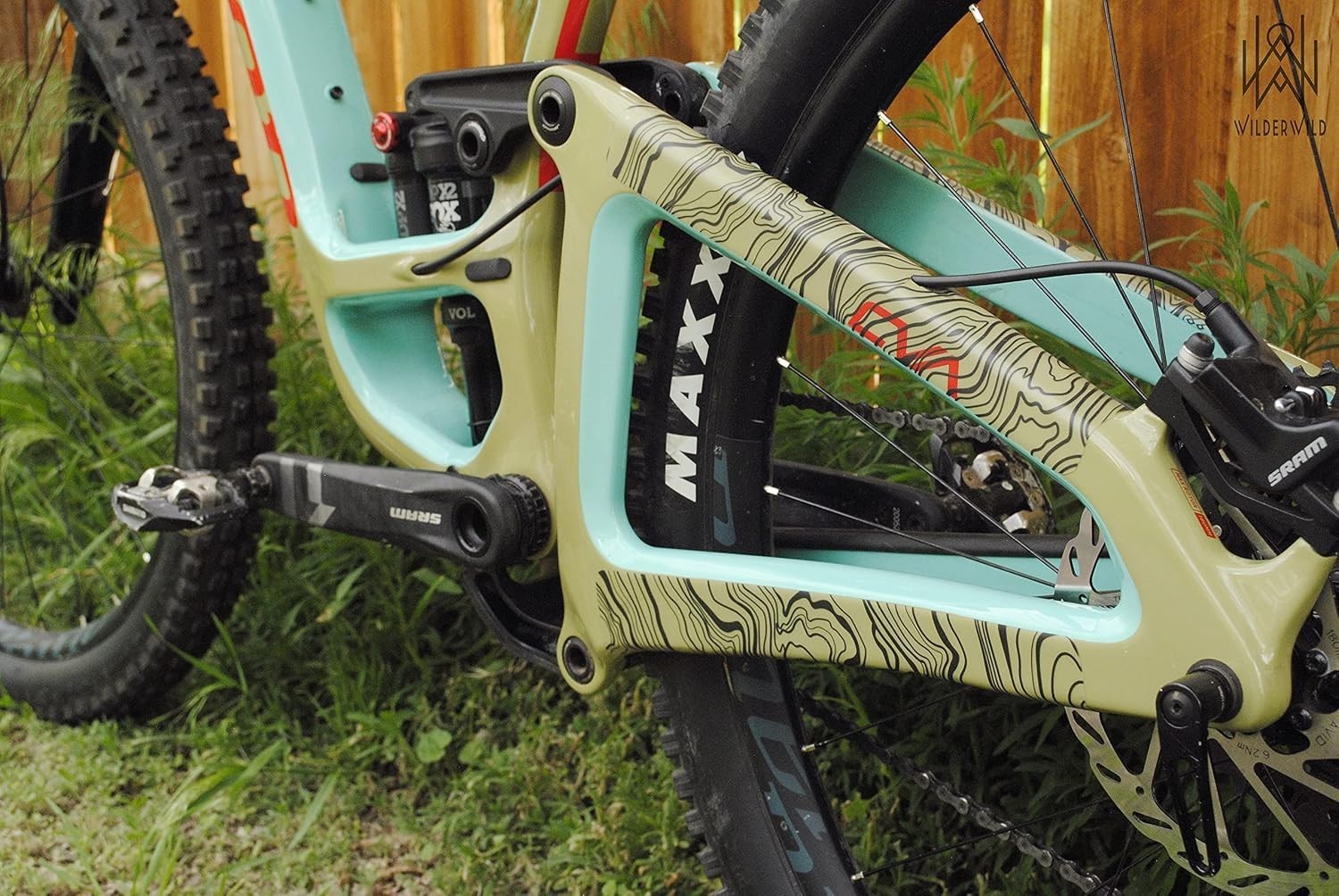 Clear Vinyl Wrap for Bicycle Frame