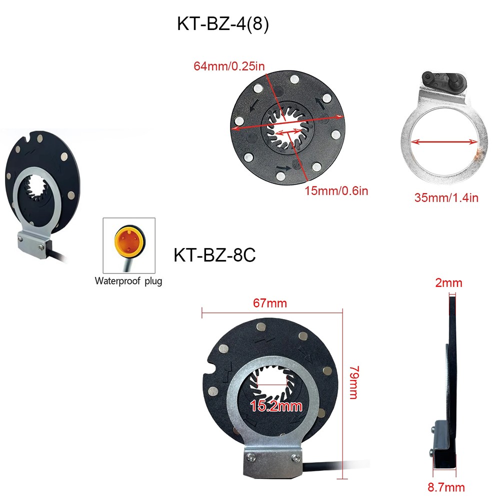 E-bike Electric Bicycle Controller 12V/24V/36V/48V/60V/72V 17A/26A/30A 250-1000W
