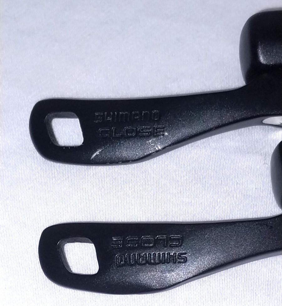 Shimano Close Quick Release Skewer Set Front Rear 100/135 MTB Road Bike QR Black