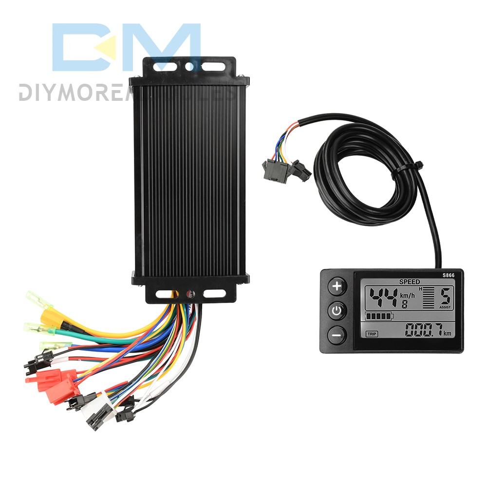 36V 48V 64V 40/30/20A Sine Wave Brushless Motor Controller for Electric Bicycle