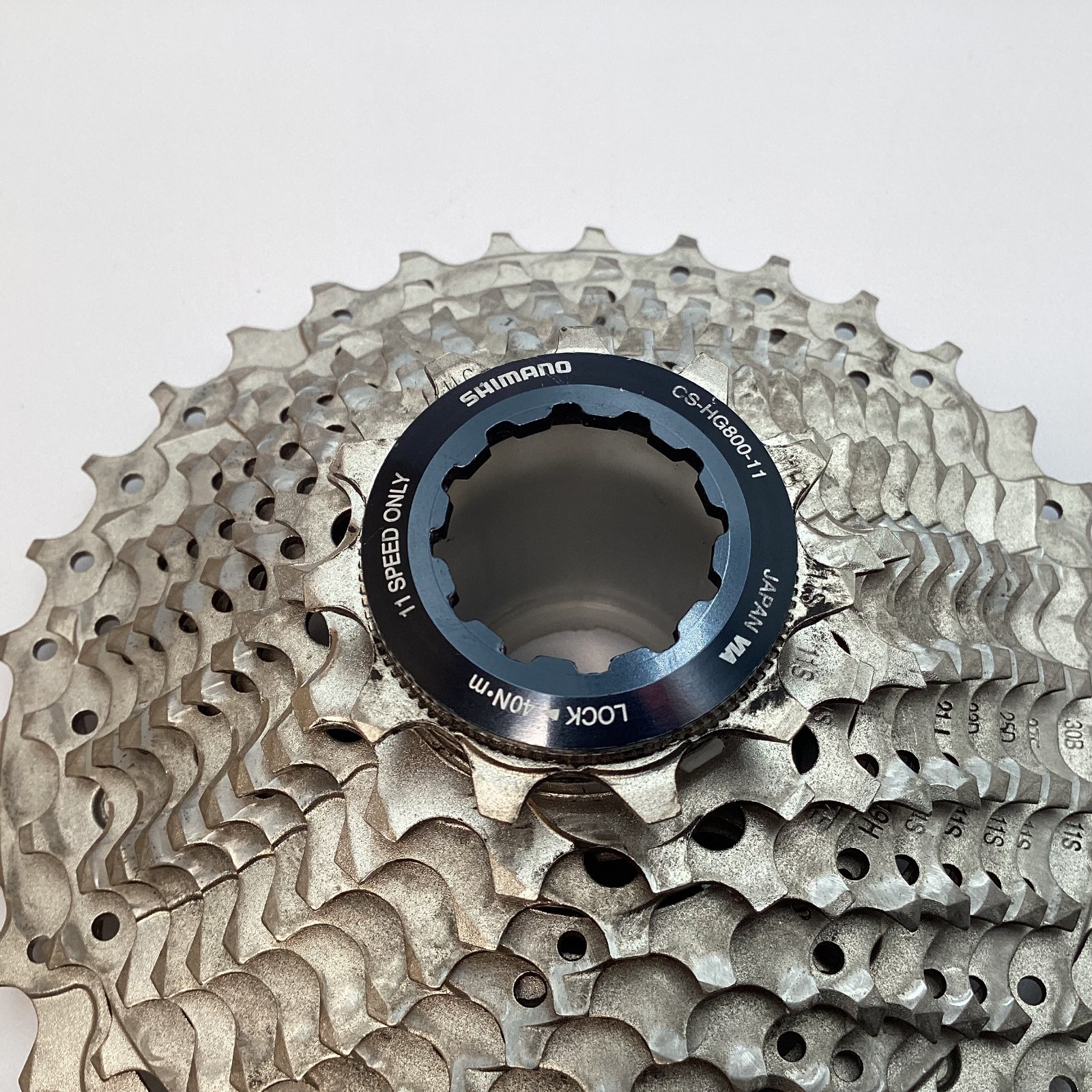 Shimano CS-HG800-11 Cassette 11 Speed 11-34T 34T Silver Japan Road Bike Gravel