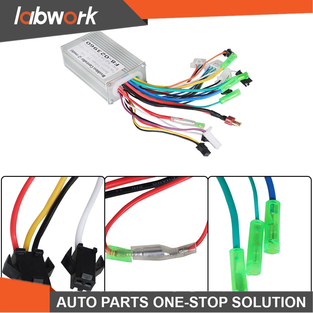 Labwork Brushless DC Motor Speed Controller For Electric Bike Scooter -36V 350W