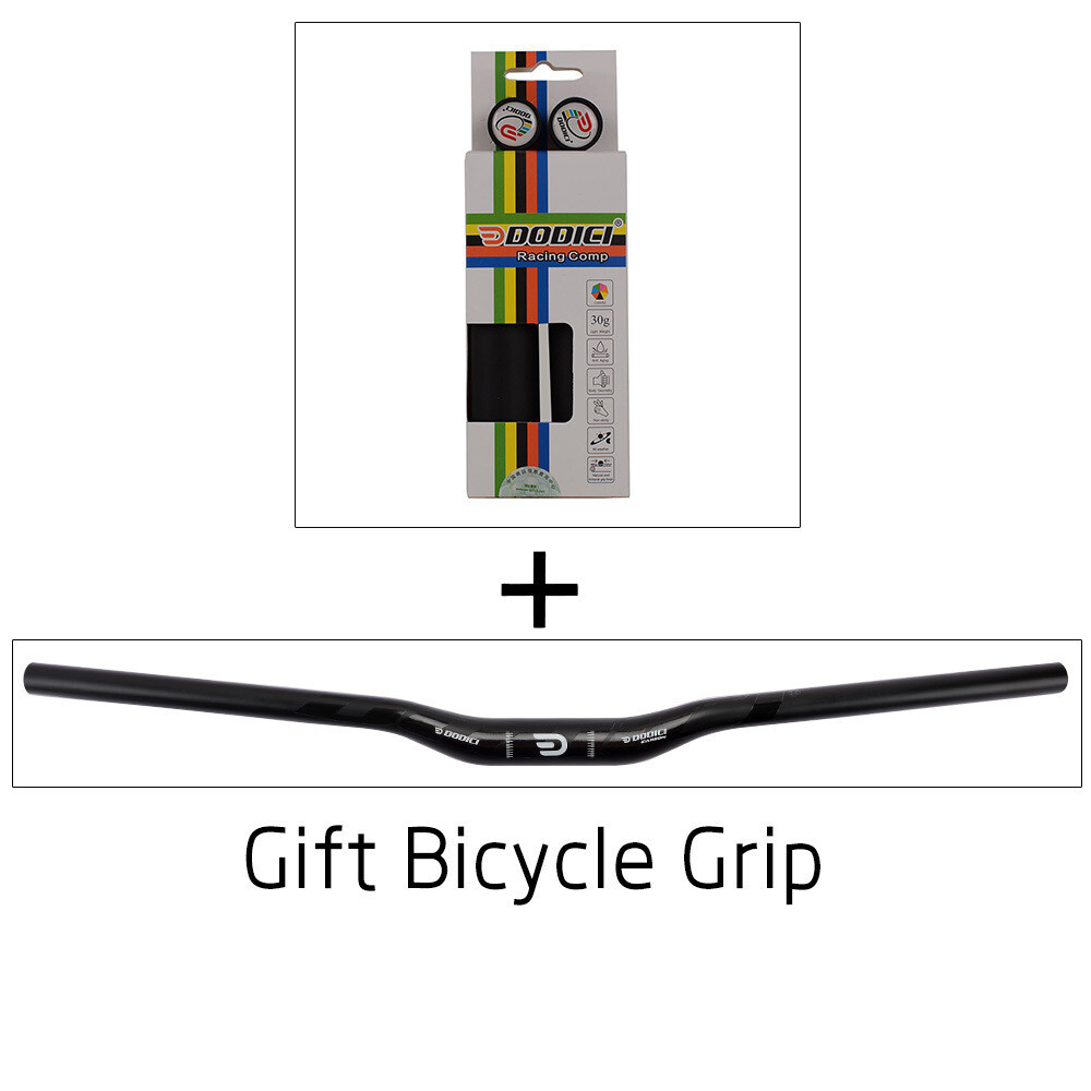 Carbon Fiber Bicycle Handlebar Backsweep 5° MTB Bike Rise Bar 31.8*690/720/740mm