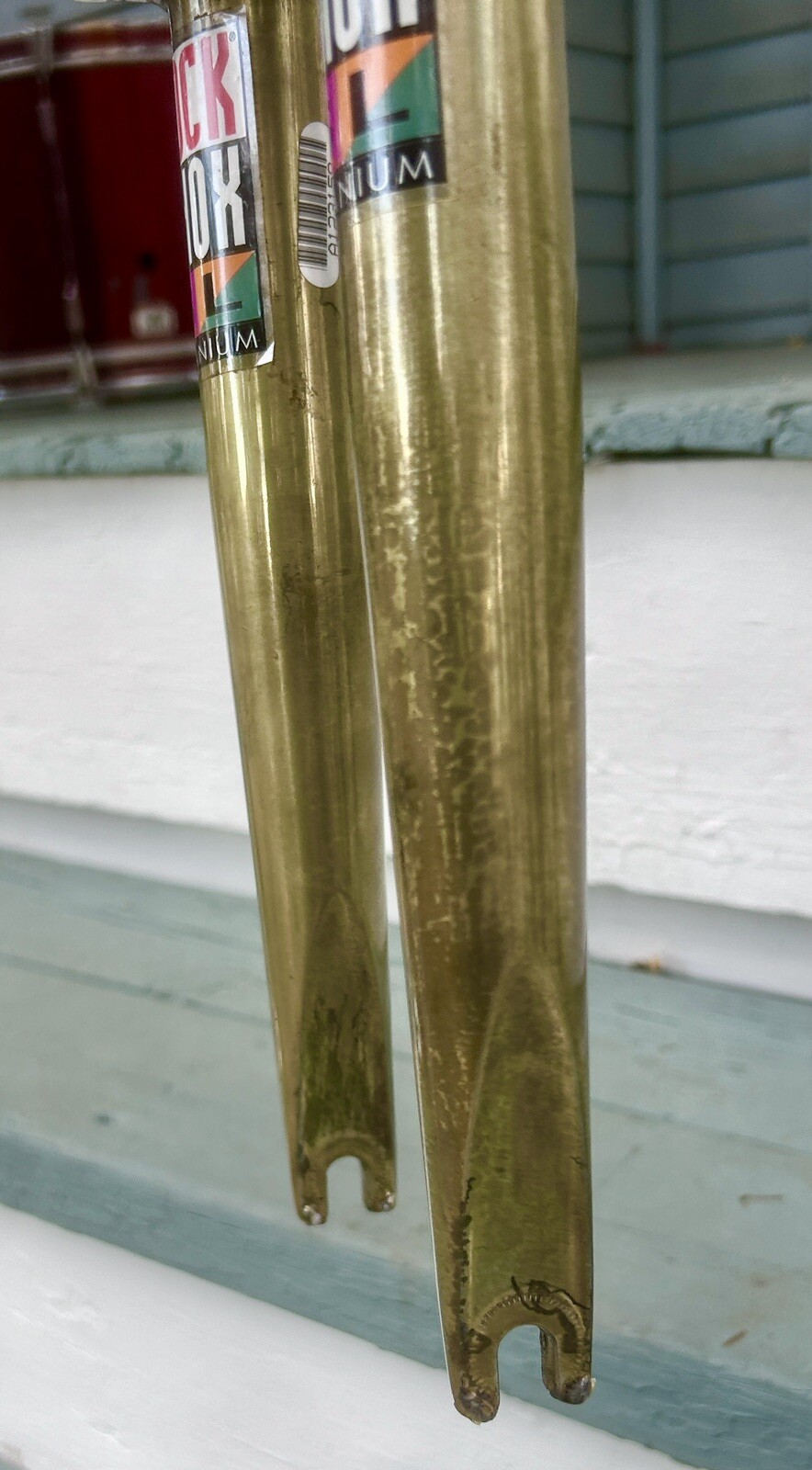RockShox Titanium SL Mag 21 Suspension Fork Vintage Mountain Bike Yeti Ritchey