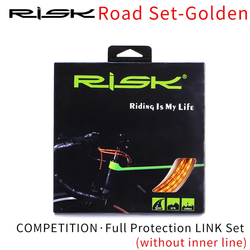 MTB Road Bicycle Fish Bone Shift Brake Cable Set Bike Brake/Shifting Bamboo Link