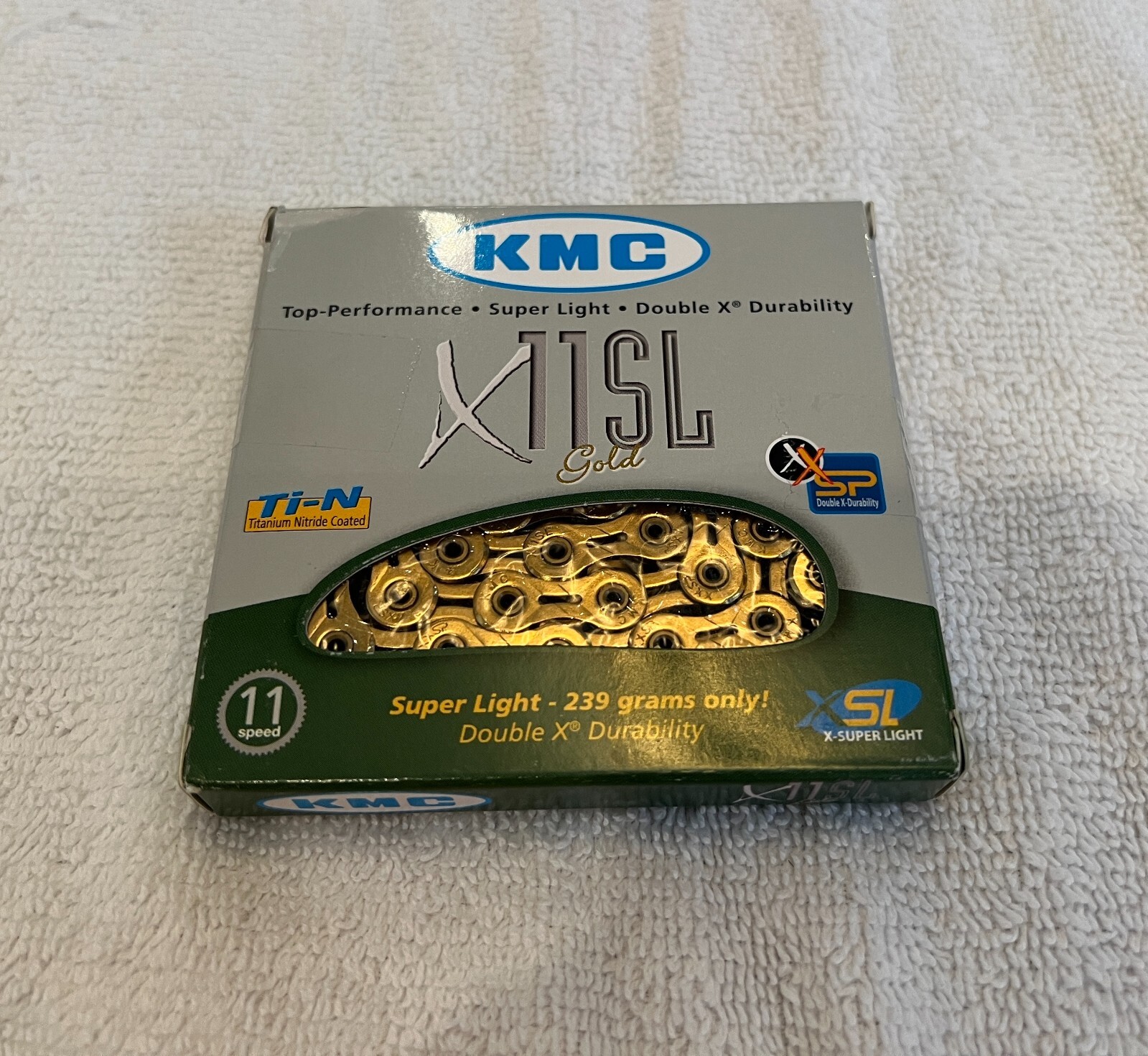 KMC X11SL 11 Speed Chain – Gold