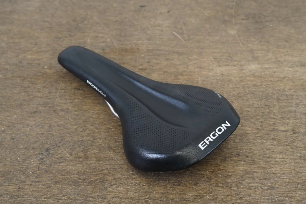 148mm Ergon SMC4-M Comp Gel Men TiNox Rail Road Saddle 279g