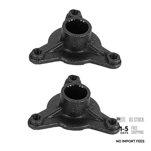 Duokon ATV 3 Lug Axle Hub, 78mm 23T Spline 3 Stud Rear Wheel Axle Hub Fit for