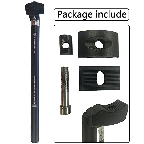 Teyssor Bicycle Seat Post 25.4/27.2/28.6/30.9/31.6mm Seatpost 400mm Adjustable