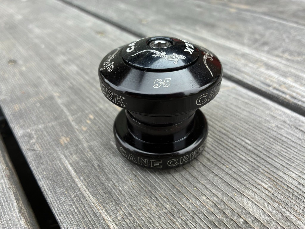 NOS Cane Creek S5 EC34 Threadless 1 1/8″ Cartridge Bearing Headset | Black