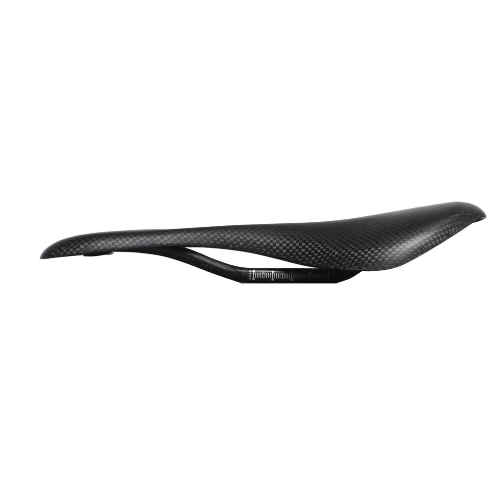 Ultralight Cycling Seat Full Carbon Bicycle Saddle Rail 7*9mm 120g Black No Logo