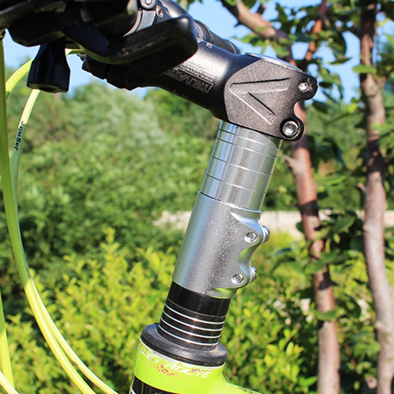 MTB Fork Stem Extender Aluminum Handlebar Riser HeadUp Adapter for Mountain Bike