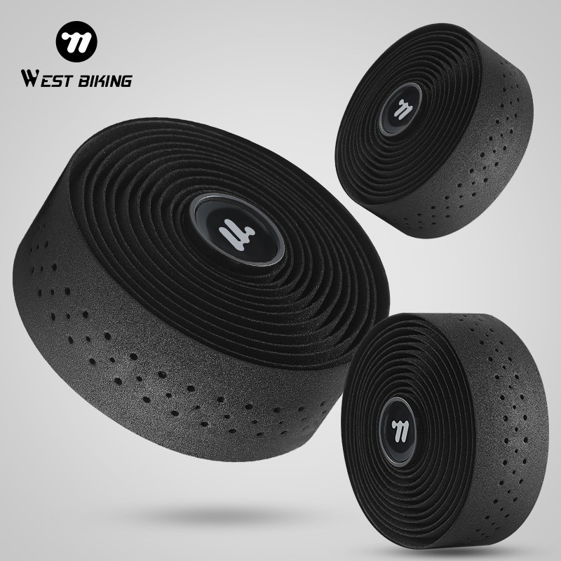 WEST BIKING Soft Bicycle Handlebar Tape Road Bike Cycling Handle Bar Belt
