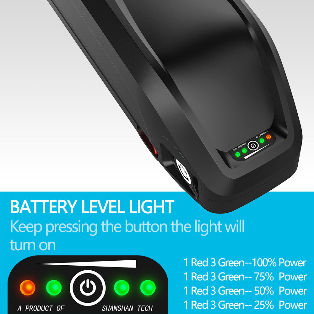 36V 48V 52V 13Ah-30Ah 1500W Hailong Ebike Battery Electric Bike li-ion Battery