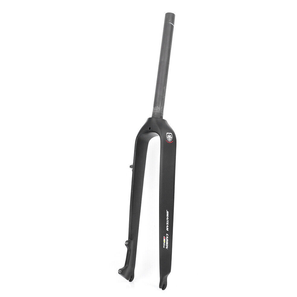 Carbon Fiber Style MTB Bike Bicycle Front Fork 26ER/27.5ER/29ER Straight