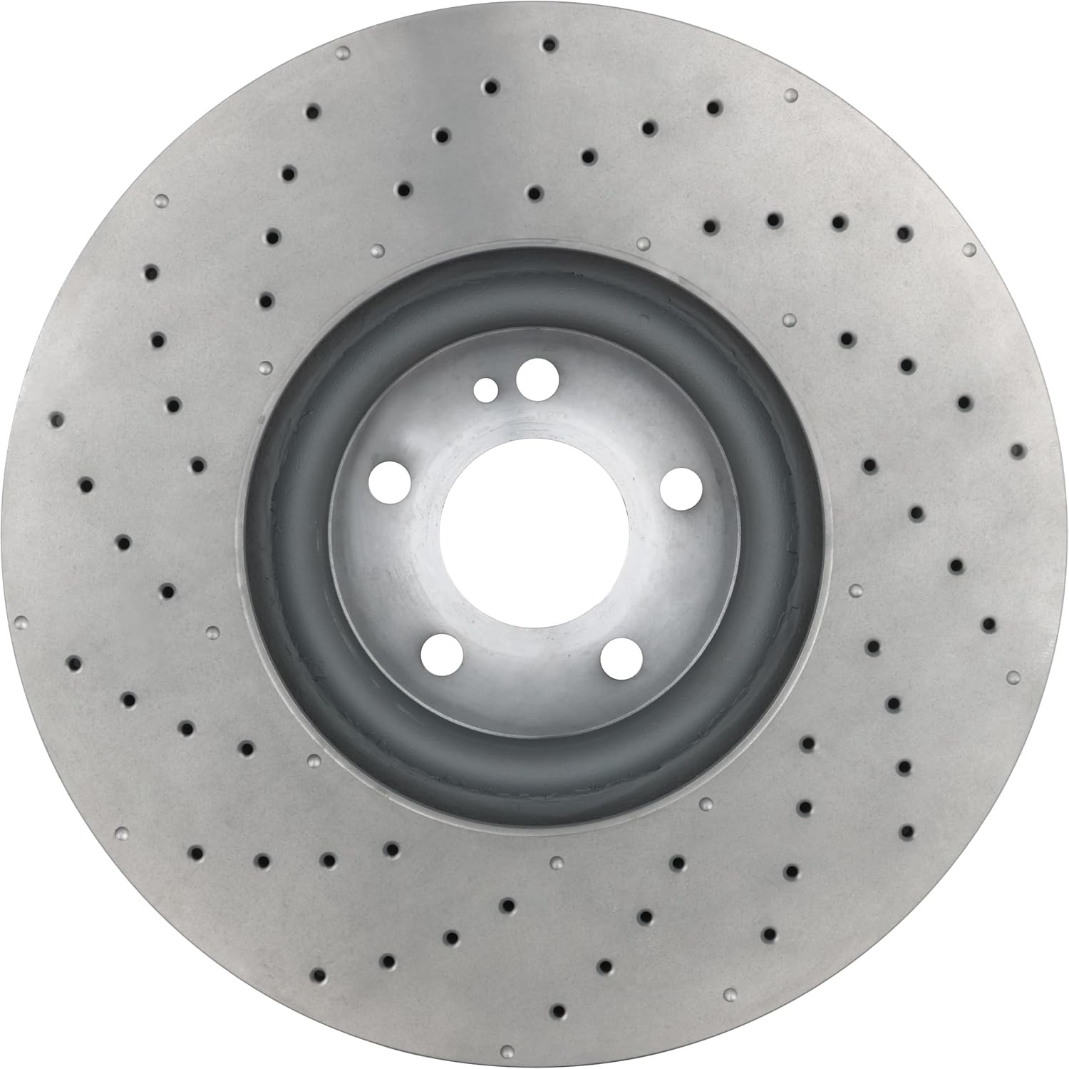 Brembo 09.D524.13 Co-cast two piece UV Coated Pillar Vented drilled Brake Rotor