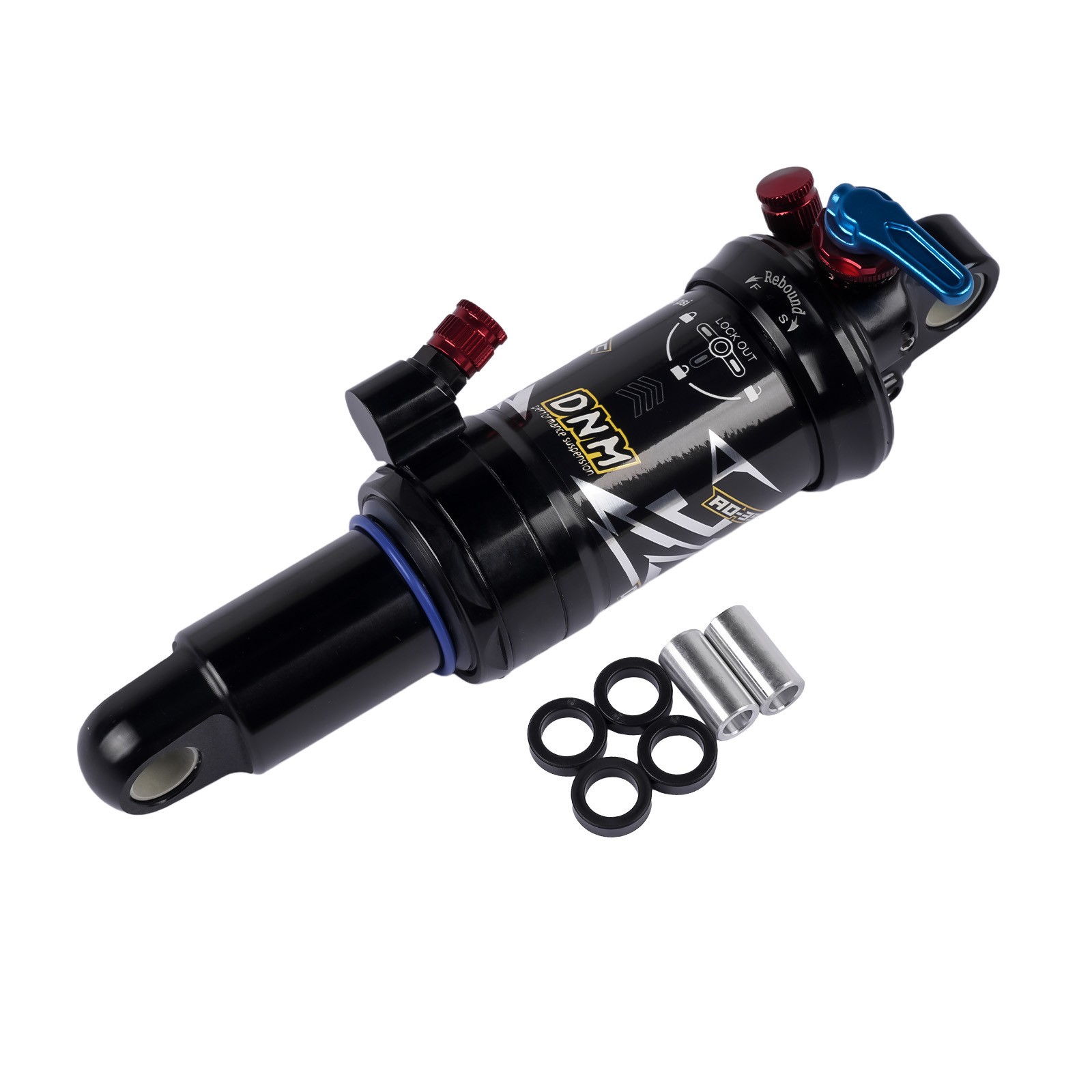 Mountain Bike Air Rear Shock Absorber 165/190/200mm AOY39RC Lockout for MTB/CITY
