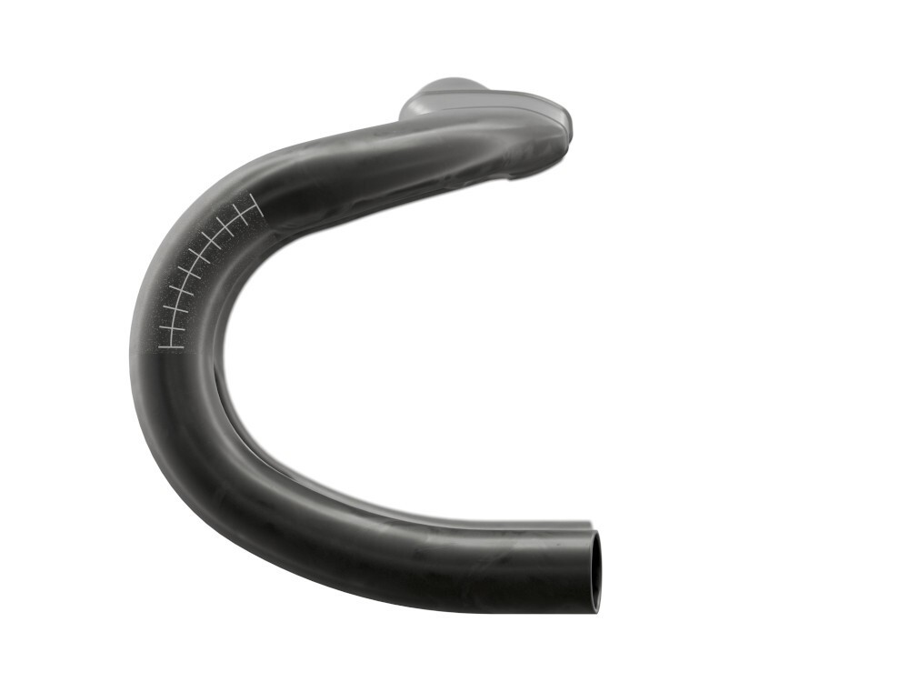 Zipp SL 80 Race A1 Drop Handlebar, Diameter: 31.8mm, 360mm, Drop: 125mm, Reach: