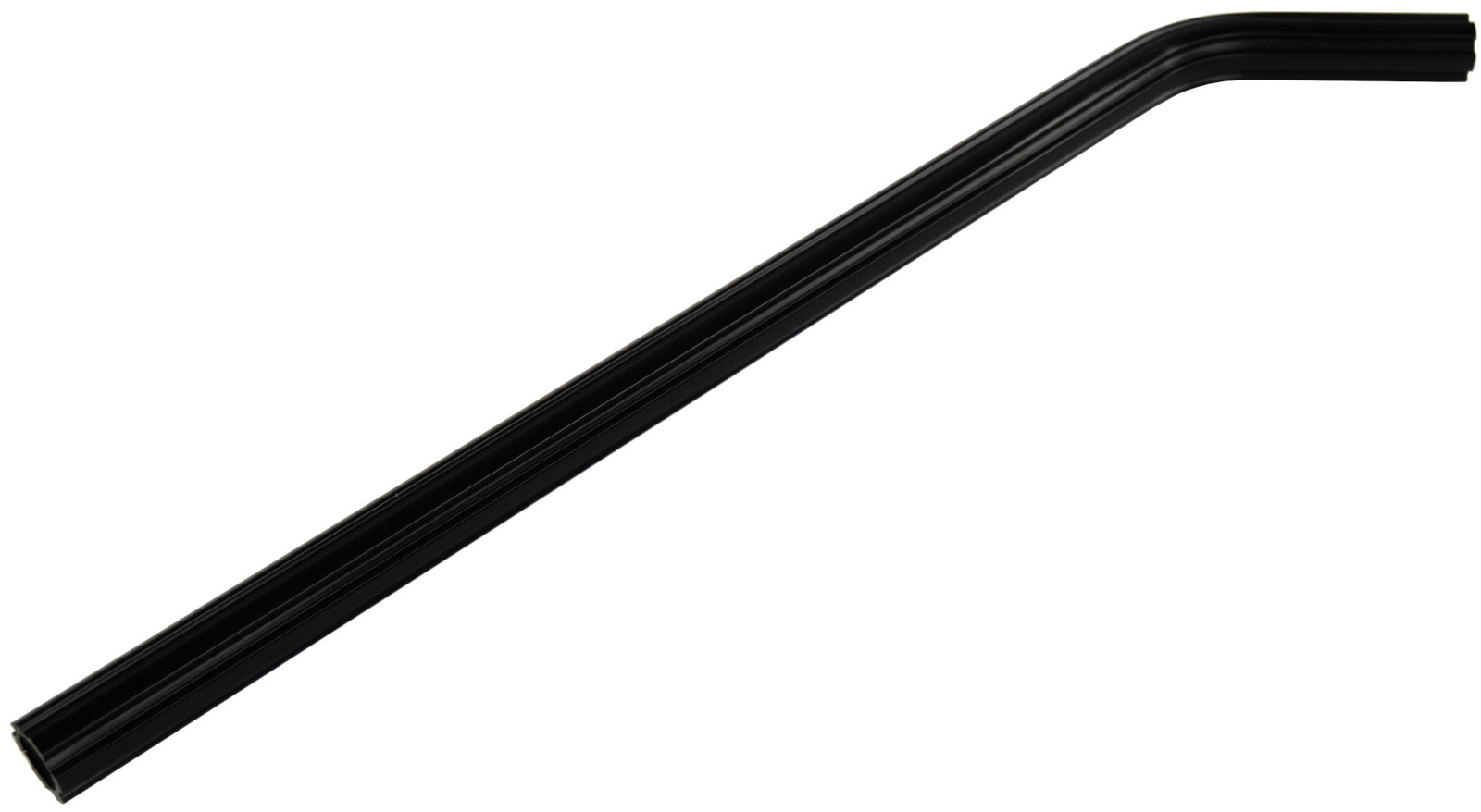Fluted aluminum alloy LAYBACK bicycle seat post 22.2mm (7/8″) 490mm BLACK