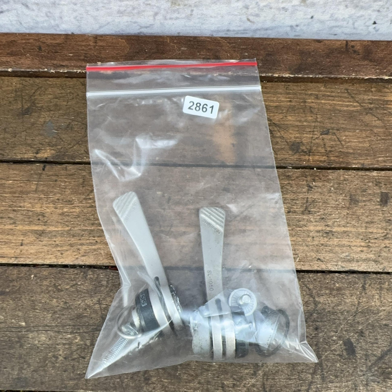 Vintage Shimano 105 SL-1050 Downtube Shifter Set PARTS 6 Speed 6s Light Action