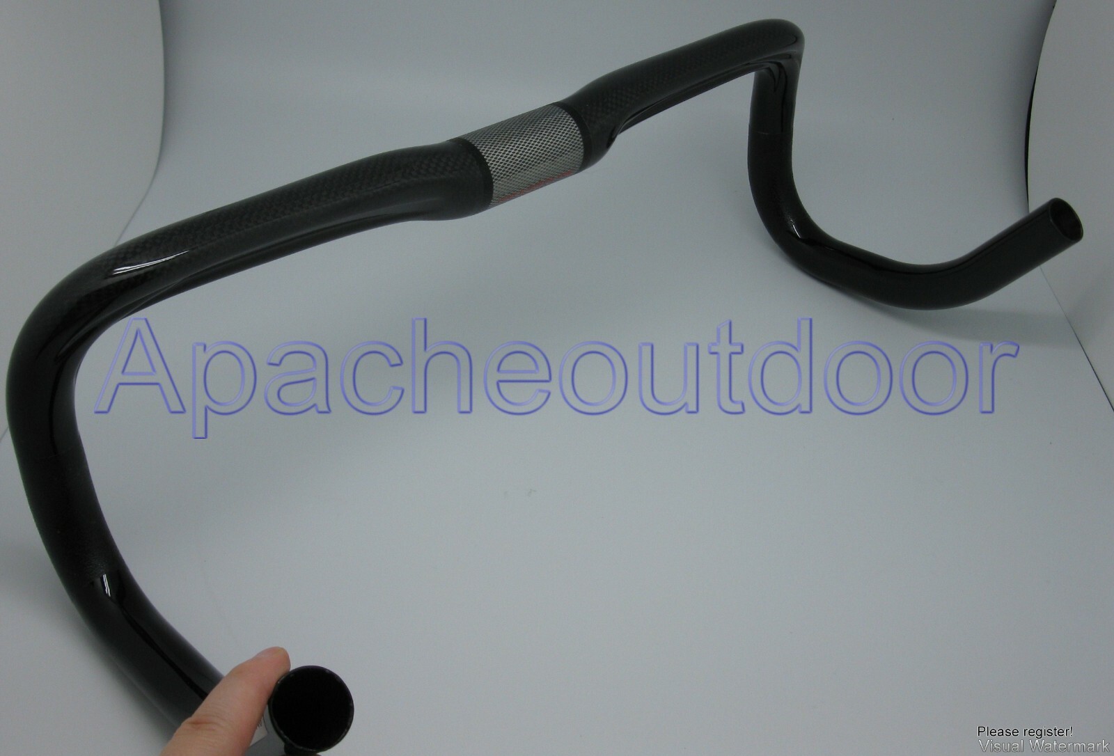 Road Bike Full Carbon Racing Drop Handlebar 31.8mm 225g 3K AHB04 440mm/460mm USA