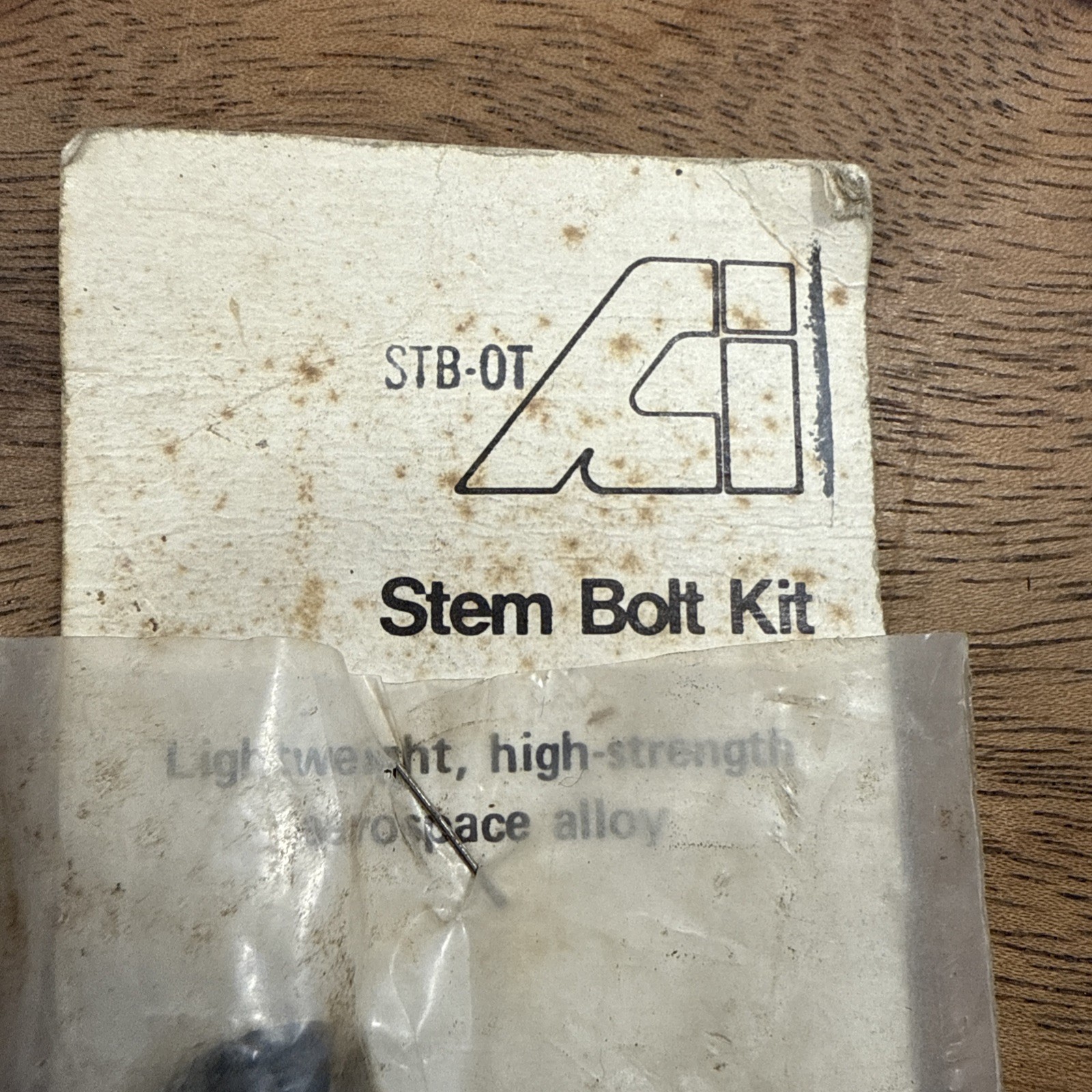 Ai Arnold Industries Aluminum Alloy Vintage Quill Stem Expansion Bolt NOS 145mm