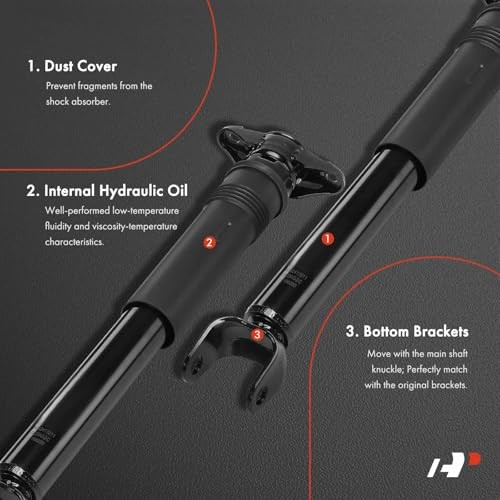 Rear Shocks Compatible with Jeep WK2 Series Grand Cherokee 2011 2012 2013
