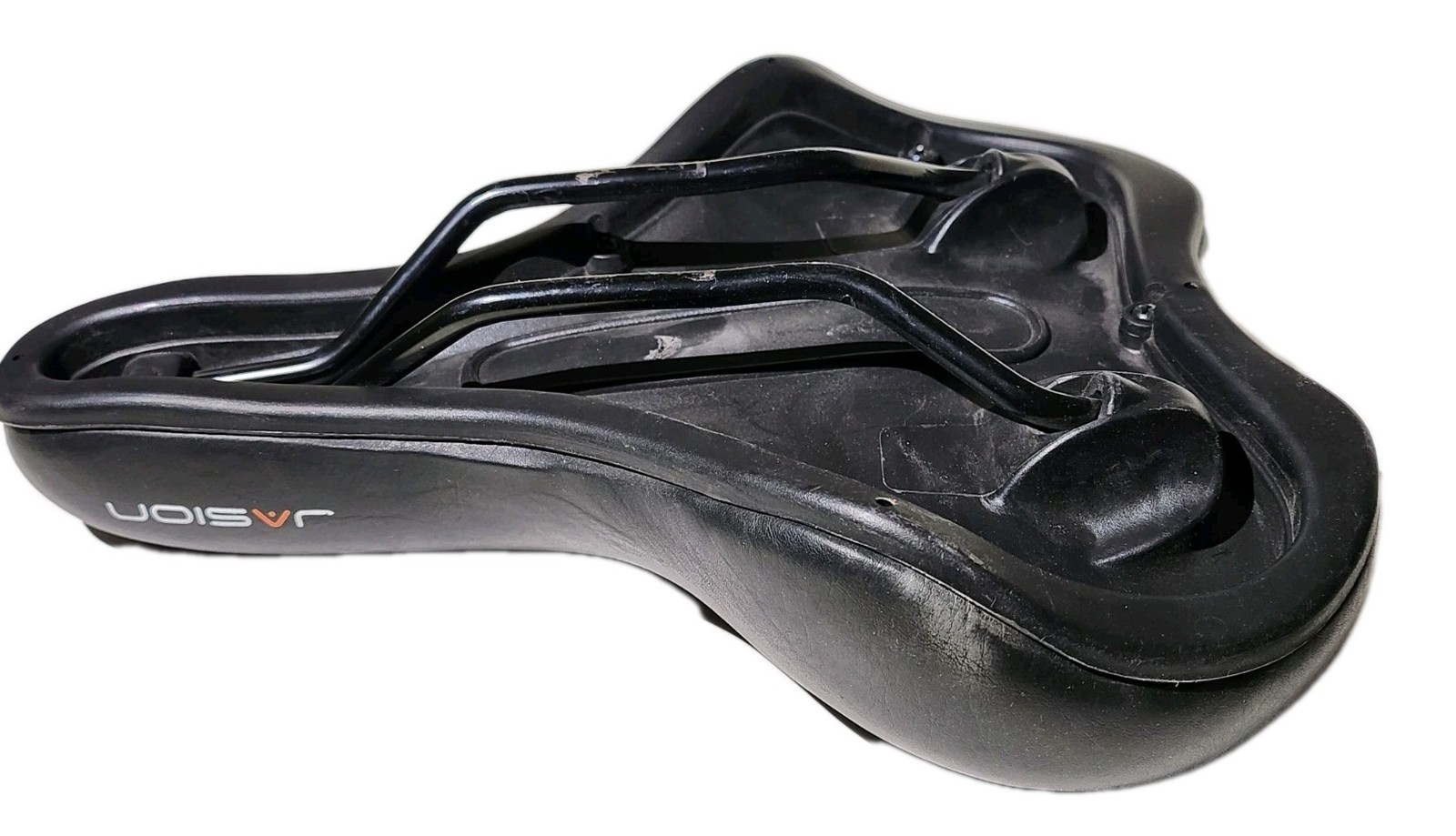 Jasion Wide Comfort Bike Saddle Seat Black Ergonomic Gel Padded