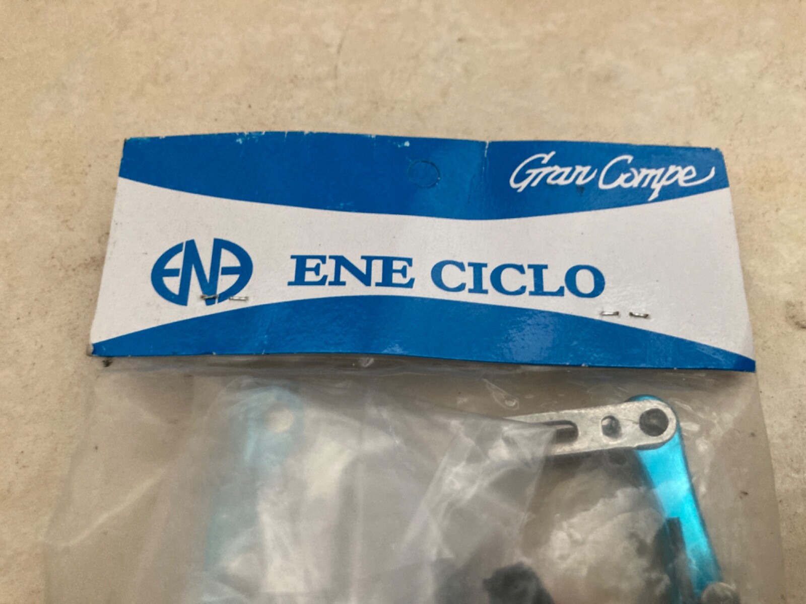 NOS Dia Compe Dia Tech Ene Ciclo Gran Compe V Brake Set 2 Arms Blue Anodized