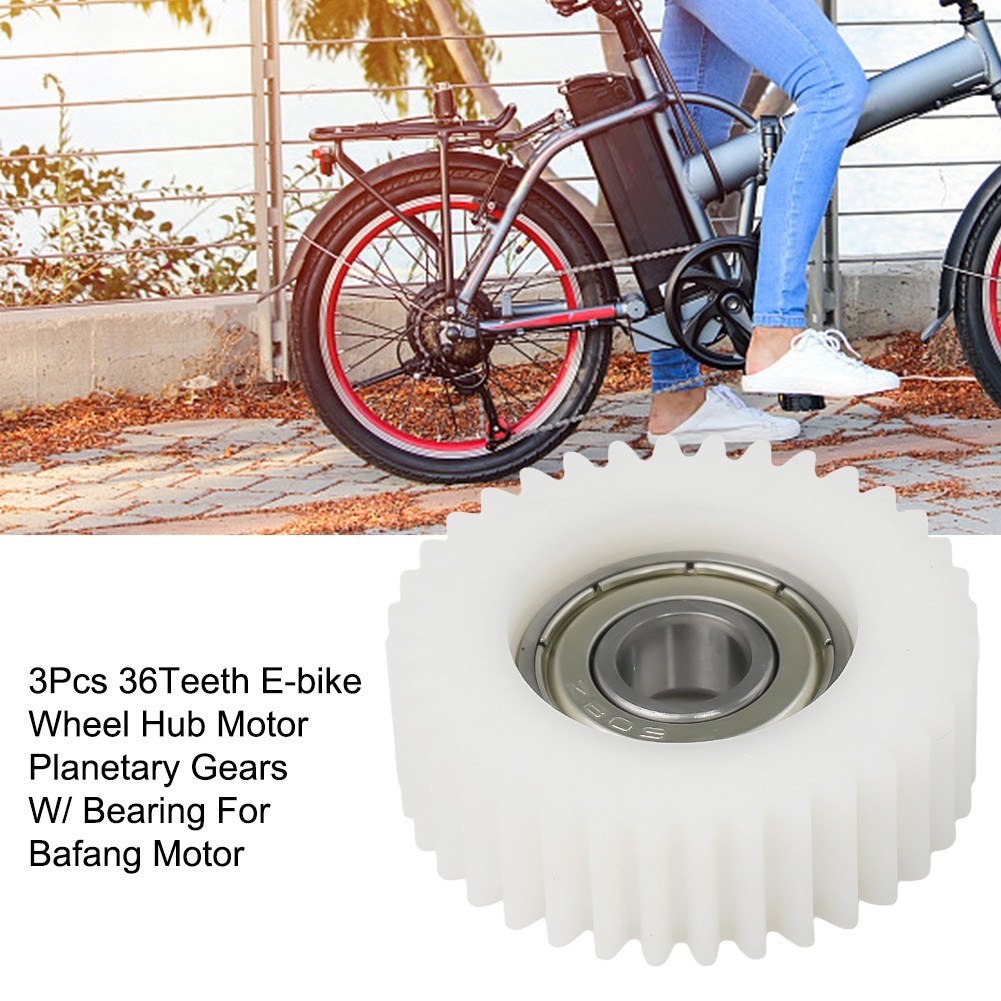 3*/ 36 Teeth 47.5×13.5mm Electric Bike Motor Nylon Planetary Gears With Bearing#