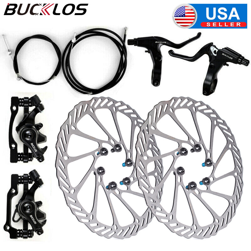 BUCKLOS Mechanical Disc Brake Caliper Lever Cable Housing Mountain Bicycle Parts
