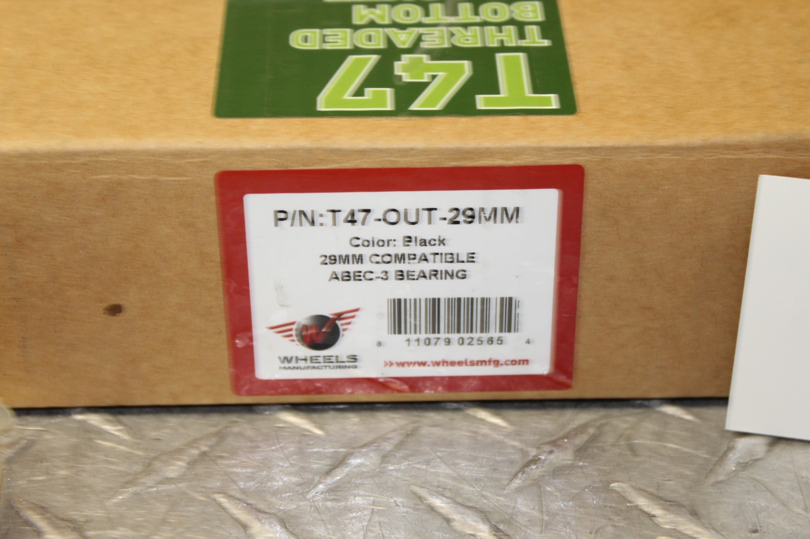 T47 Outboard ABEC-3 Threaded Cups T47 68-100mm 28.99mm T47-OUT-29MM