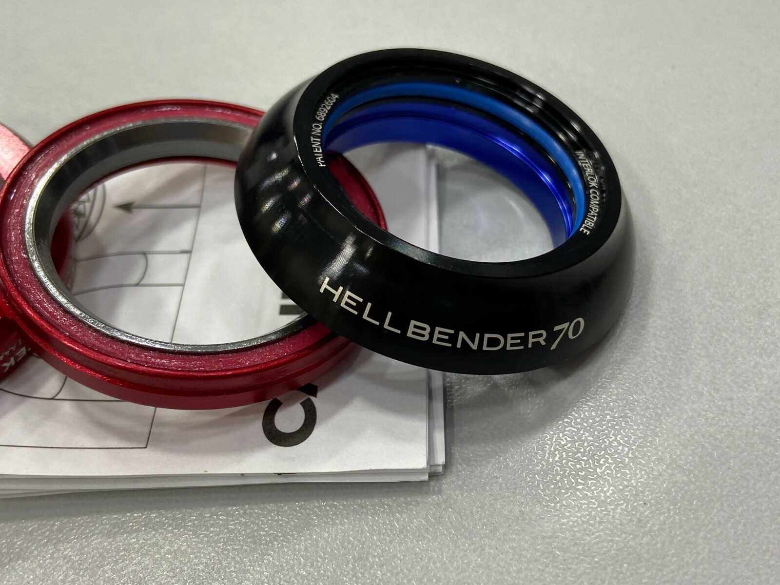 Cane Creek Hellbender 70 Lite Complete Headset IS42/28.6/H9|IS47/33 #BAA2174K
