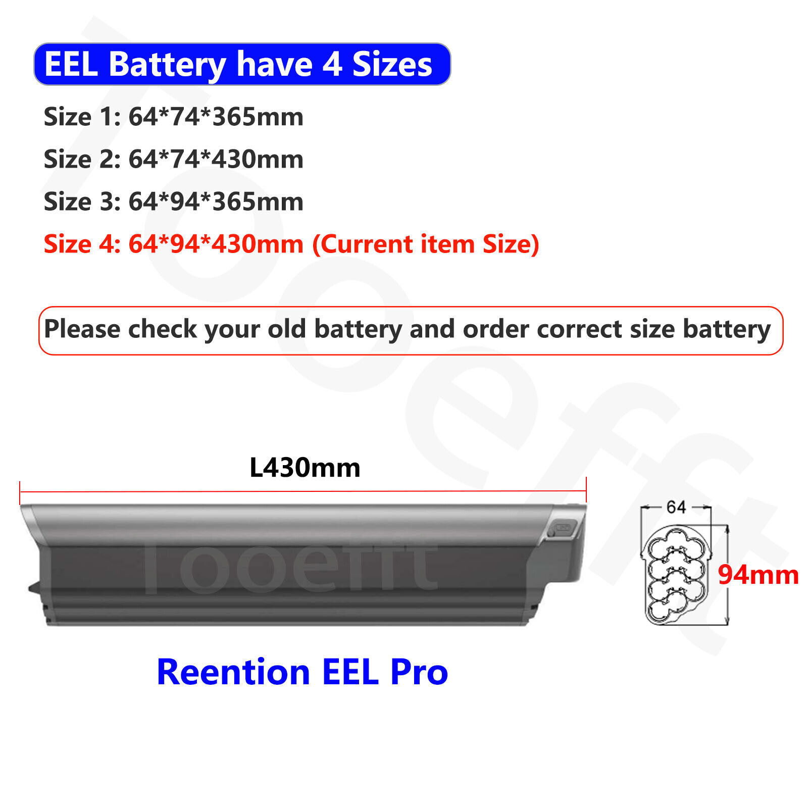 48V Battery for Ride1 UP CORE-5 LMT’D Aventon Pace 500.2 500.3 Step-Through