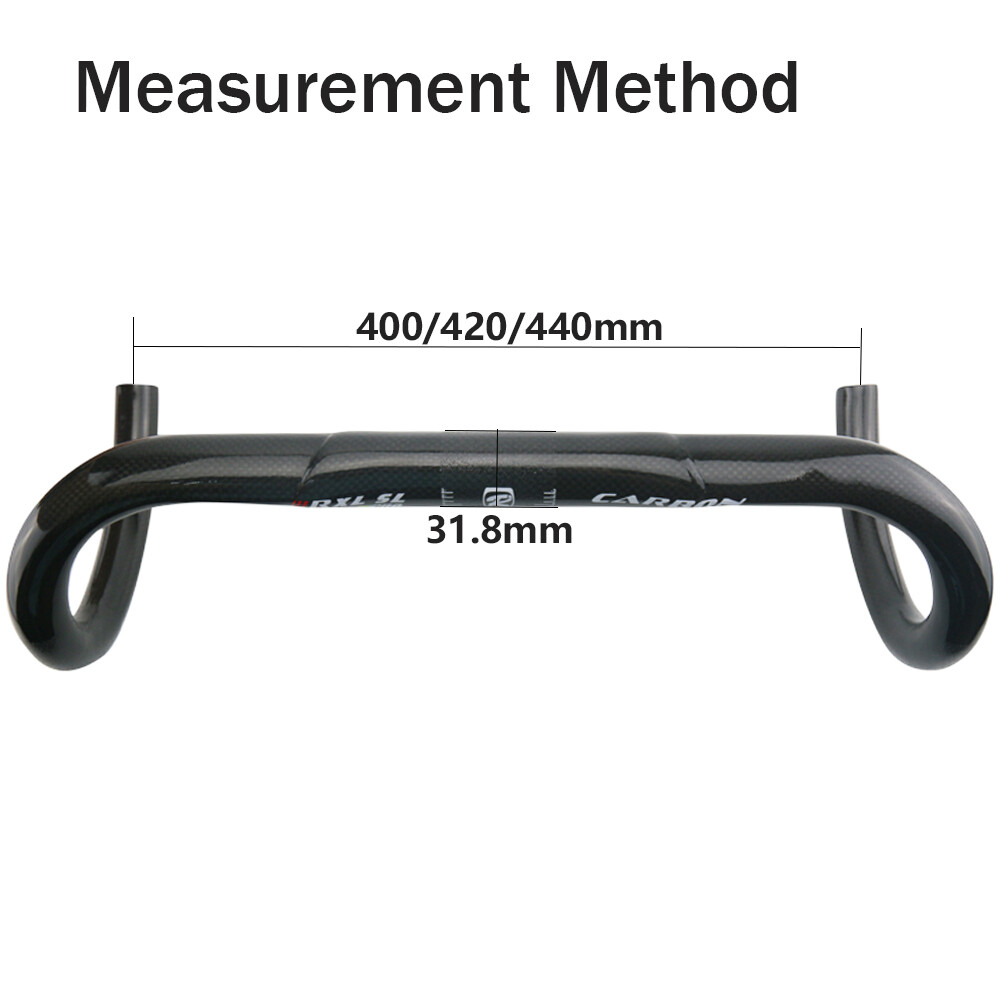 Ultralight Carbon Racing Bike Handlebar Drop Carbon Road Bent Bar For Cycling