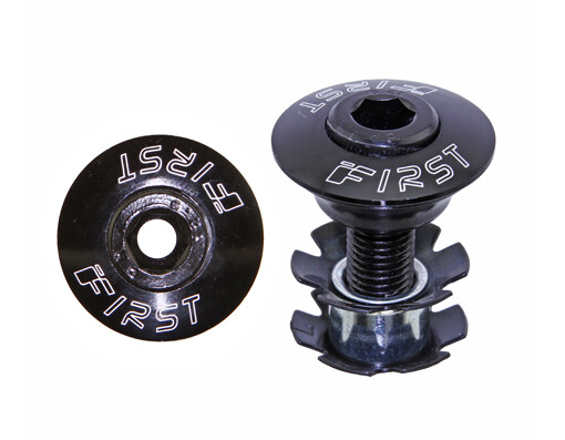 BICYCLE HEADSET TAP 1-1/8″ BLACK CAPS CRUISER CHOPPER BMX LOWRIDER MTB CYCLING