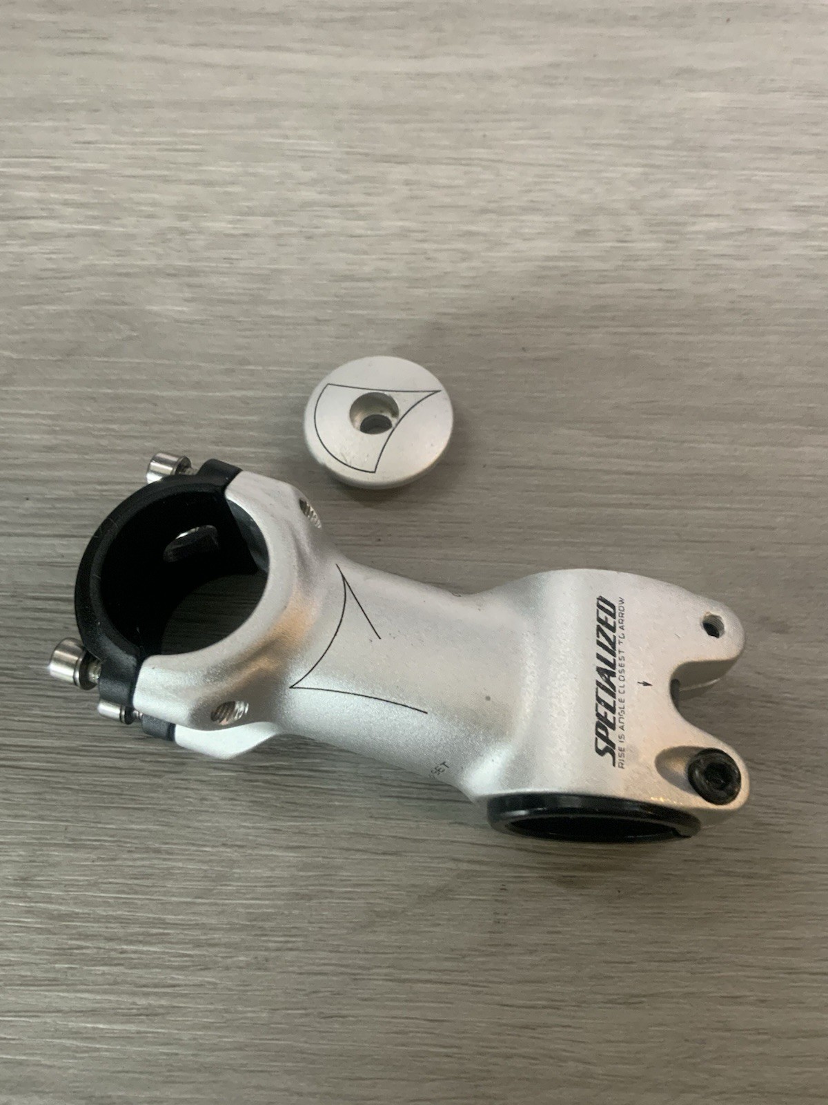 SPECIALIZED COMP THREADLESS STEM 80 MM 1 1/4 OR 1 1/8 INCH 31.8 MM WITH STEM CAP