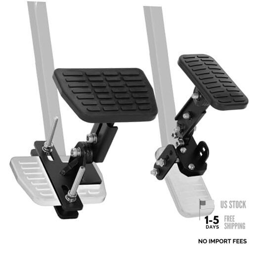 Pedal Extenders for Short Drivers-Brake pedals suitable for most models(1.2in