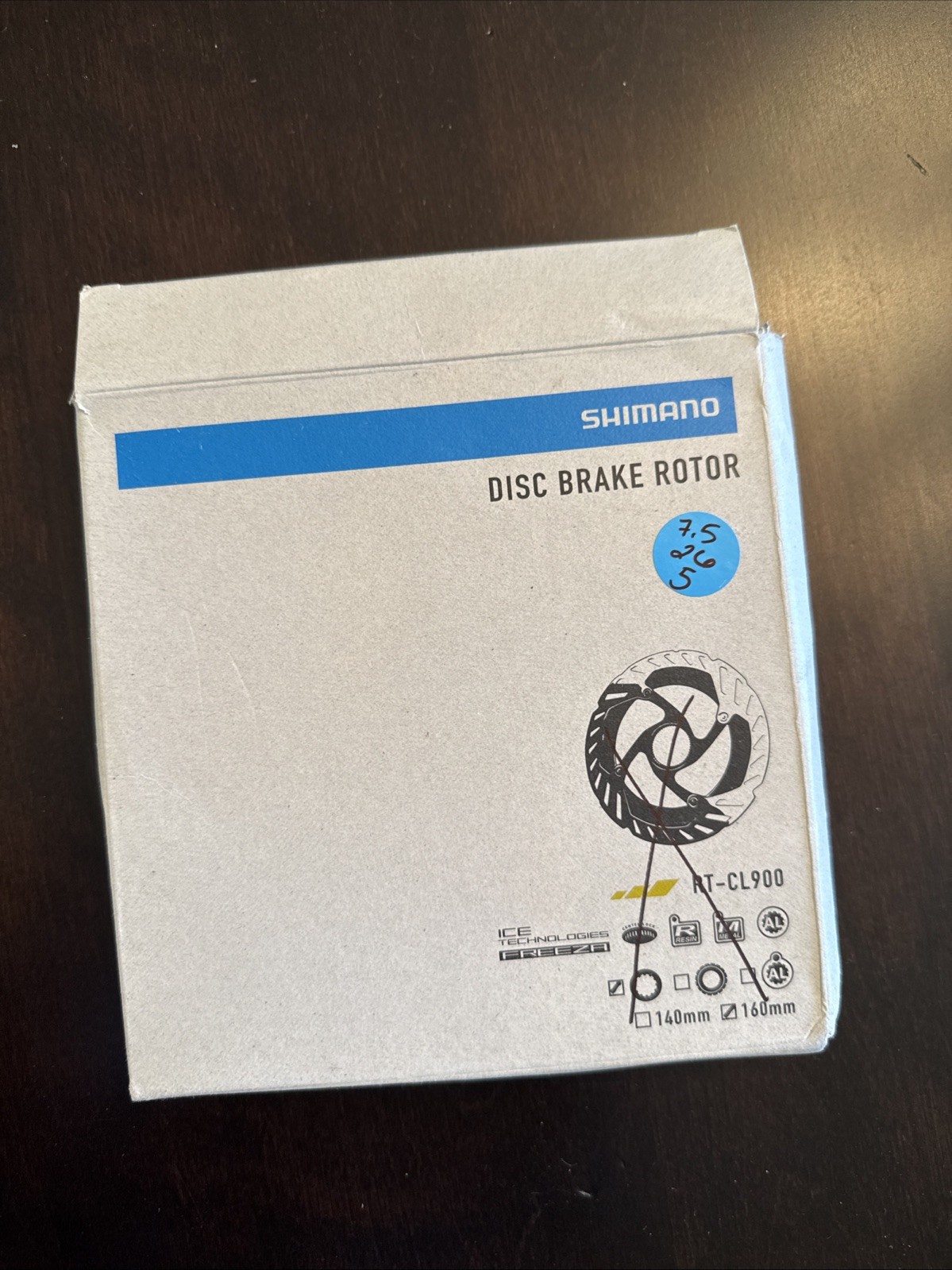 Shimano RT-MT900-S Disc Brake Rotor 160 mm USED