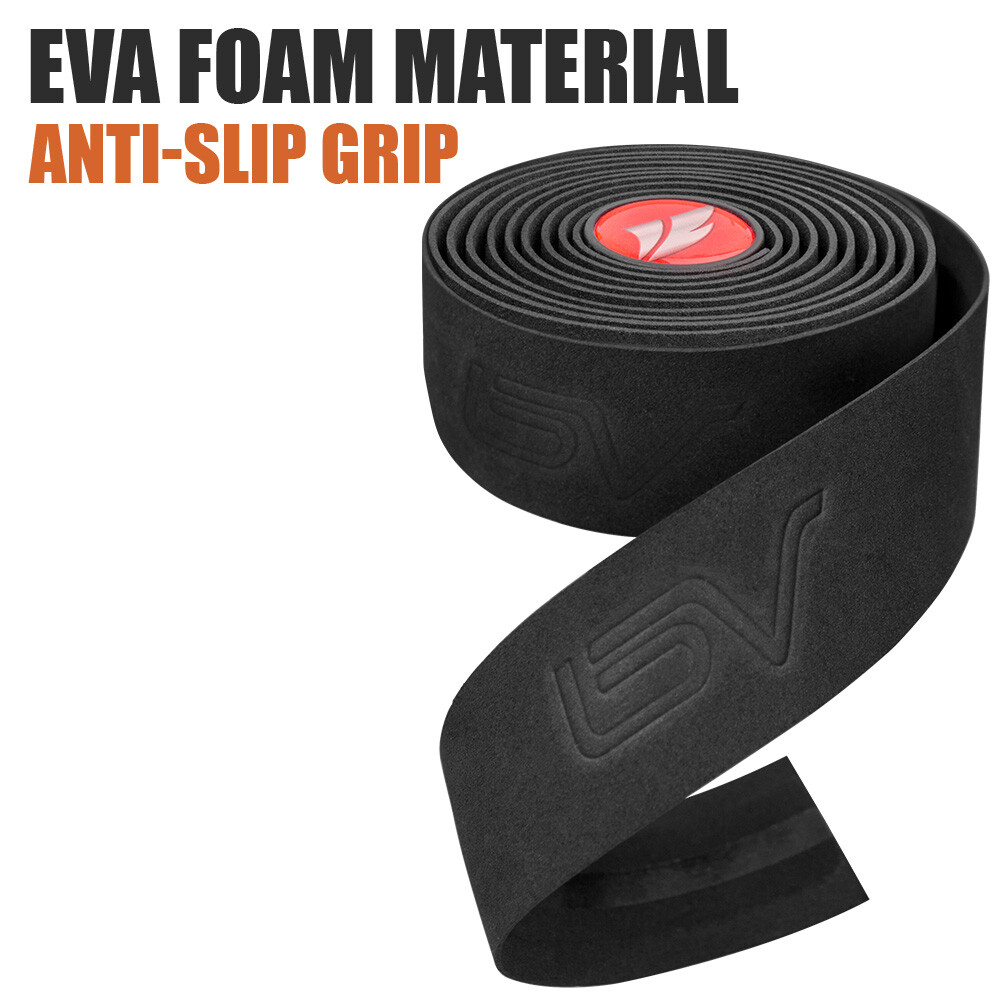BV Road Bike Handlebar Tape Bicycle Bar Wraps EVA 3M Adhesive Non-Slip Soft